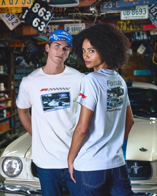 New trackside fit. Pick up your official Ford Racing x F1 merch this weekend at the F1 Flagship Store in Monza, and online starting 9/4.