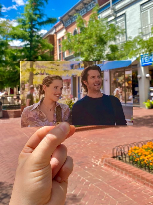 AD | Hi from Colorado, stepping through Boulder & Denver and it’s all so pretty :)

‘Catch & Release’ and ‘Mork & Mindy’ being two main gems to see for real. It’s hardly changed 🥺 even the shop exteriors and trees are the same in Photo 1? Thank you to Visit Colorado for having us in your beautiful part of the world.

• Photos 1-3, 7 are all Pearl Street
• Photos 4, 5, 6 are the Mork & Mindy house
• Photos 8, 9, 10, 11 are at the Sink Resturant
• The last photos are in Denver at 2650 Welton St

#visitcolorado #boulder #denver #movies #cinema
