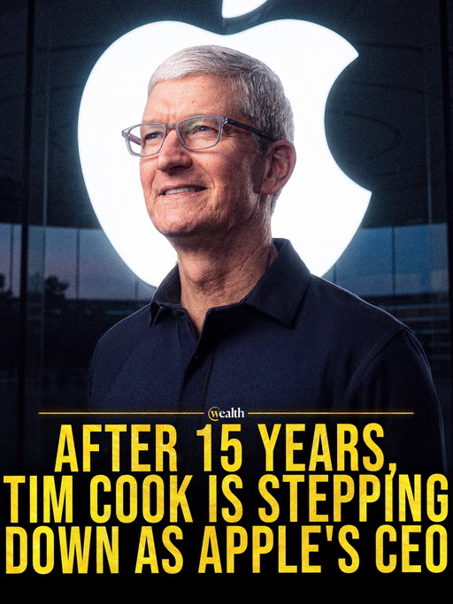 Apple grew from about $350 billion to over $4 trillion under Tim Cook. 🍎

Cook steps down September 1 after 15 years as CEO and becomes executive chairman. Steve Jobs recruited him to run operations in 1998, and Cook succeeded Jobs as CEO in 2011.

Cook expanded services beyond $100 billion in annual revenue and moved Mac to Apple-designed chips. John Ternus, a 25-year Apple veteran who led hardware engineering, takes over while Cook remains at board level.

#Apple #TimCook #JohnTernus #Technology #Leadership