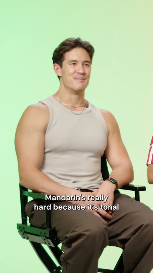 Who needs Duolingo when you have Carl Schmidt. 😂 Head to the link in bio to see the final four men of #LoveIslandUSA season 8 in an all-new episode of Screen Time.