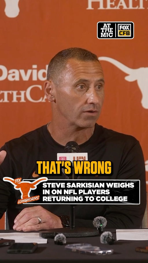 Do you think the SEC and other conferences got it right by saying NFL players can’t return to college?

@texasfootball HC Steve Sarkisian gives his perspective