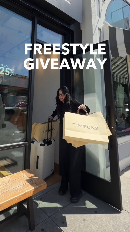 Pack smarter, travel lighter — and you could win it for free. 🧳

We’re giving away 3 FreeStyle Carry-On Plus bags to 3 lucky winners.

How to enter: Comment “FREESTYLE” below or send us a DM, and we’ll walk you through it.

Want extra chances to win? Once you’re entered, you can earn up to 3 bonus entries by:
1️⃣ Following @timbuk2
2️⃣ Liking this post
3️⃣ Tagging a friend in the comments

Entries close 9/3. Winners announced on or around 9/9.

No purchase necessary. Open to legal U.S. residents (excluding Rhode Island) who are 18+. Void in Rhode Island and where prohibited. See full Official Rules at the link in our bio for complete eligibility, entry, and prize details.

This giveaway is not sponsored, endorsed, administered by, or associated with Instagram, Meta Platforms, Inc., Shopify, or Klaviyo.

#Timbuk2 #FreeStyleGiveaway #TravelGear