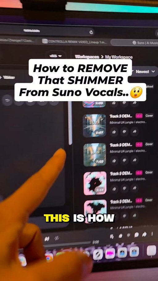 Best way to remove that suno shimmer from your vocal stems
👉Comment "SEND ME" and ill send you the free link
#musiciantips #producertips #vstplugins #bedroomproducer