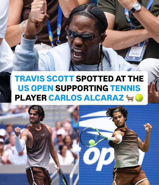 Travis Scott watching Carlos Alcaraz dominate Day Two of the 2026 US Open in a head-to-toe Cactus Jack x Nike fit 😤🔥

Are you watching the match right now?