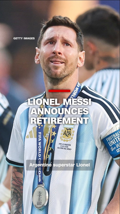 Argentine superstar Lionel Messi announced Monday that he is retiring from his country's national team. "It was a decision that hurt – and still hurts deep down – but I understand that the time has come," Messi said in a statement on Instagram.

Read more at the link in bio.