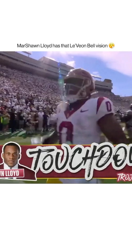 You can see it on this run. MarShawn Lloyd takes the handoff, feels the first hole close, bounces it, reverses field, and suddenly he’s gone down the sideline 27 yards to the house.

Lloyd only got one season at USC and still ran for 820 yards at 7.1 a carry with nine touchdowns, plus another 232 yards as a receiver. 

Compact, explosive, and already seeing the second cut before the first one even develops. That’s the skill set Green Bay spent a third-round pick on.

Injuries stole the first two years. Now Josh Jacobs is on the Commissioner’s Exempt List, and the door is open. 

This is the moment it lines up for Lloyd to be the Packers’ RB1. 

If that USC version shows up in Green Bay, the offense is going to look a lot more dangerous.