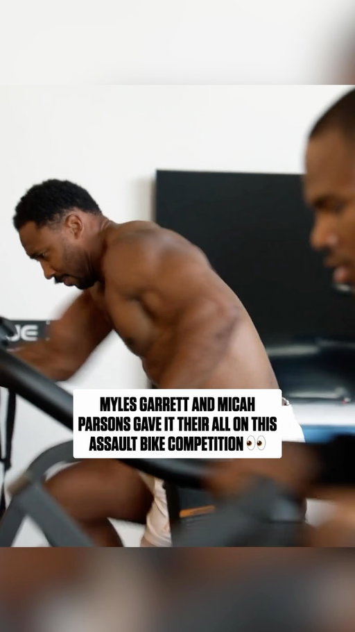 Nothing like a friendly competition to better each other 🔥

Watch the full episode of Iron Sharpens Iron with Myles Garrett & Micah Parsons presented by @loweshomeimprovement on NFL YouTube