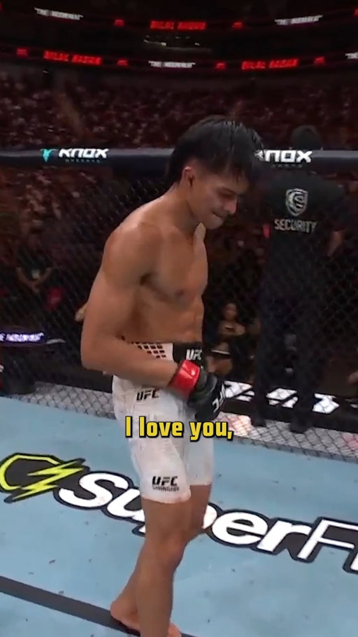 Bilal Hasan brings it both in the Octagon and on the mic 🗣️ 

We can't wait to see what's next for @BillyTheIndoninja!