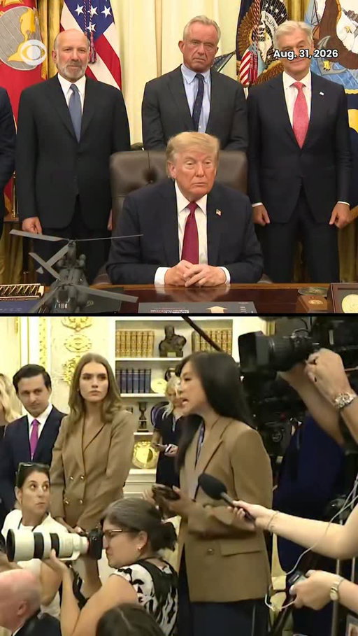 When asked if strikes on Iran over the weekend marked a limited campaign or a return to full-scale war and how the U.S. plans to respond to Iranian strikes in Jordan and the UAE, President Trump told CBS News’ @weijia that although Iran has been severely weakened, the U.S. could still “smack them” if necessary.

U.S. Central Command announced an attack Sunday on what it said were Iranian rocket launchers on Larak Island, in the Strait of Hormuz.

Trump said the Strait of Hormuz is “in extremely good shape” and that “we’ve done a great job with Iran.”