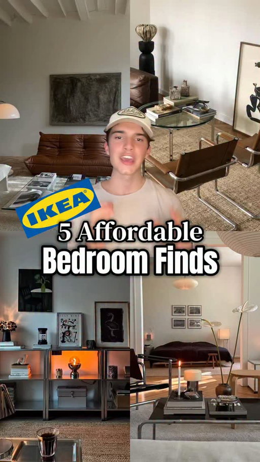 Best 5 affordable Ikea Bedroom Finds part 2 #bedroomfinds #ikeafinds #furniture #aesthetic #interior @ikeaaustria @ikea