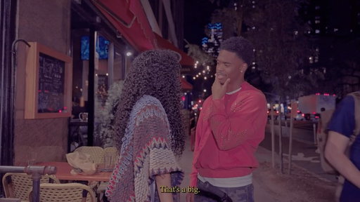 Entergalactic IRL >> Tag @kidcudi & @strongblacklead 

Filmed & Edited by: @13zzo 
Directed by: Me & @tpg.kev 

Thank you @5napkinburger for letting us film!! 

#reelsviral #entergalactic #netflix #kidcudi #jussjalen