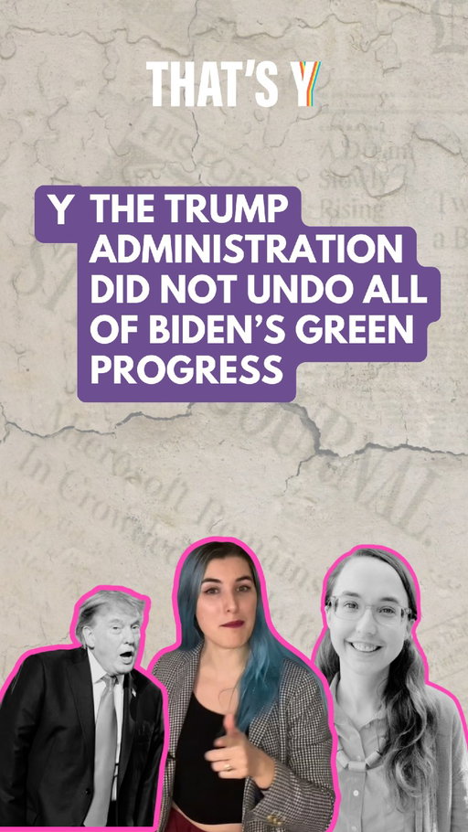 Y it may not be true that Trump destroyed all the progress the Democrats made for Climate Change.