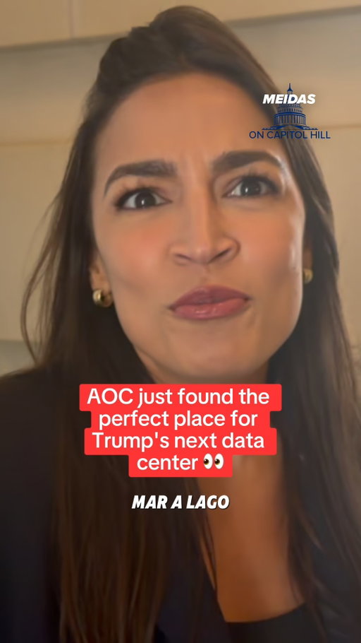 @pablo.manriquez: What do you make of Trump saying Americans who oppose data centers are backwards and poor?

AOC: I mean, how about we put one in Mar-a-Lago? I love that. Let’s put a data center at Mar-a-Lago, and we’ll see how backwards and poor he is in response to that.