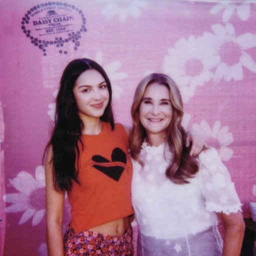 incredibly moved by all that Melinda French Gates does to support and uplift women and girls. she doubled every dollar from daisy chain and is making it possible for us to give 20 million dollars to women’s charities. the work that she does is so inspiring!