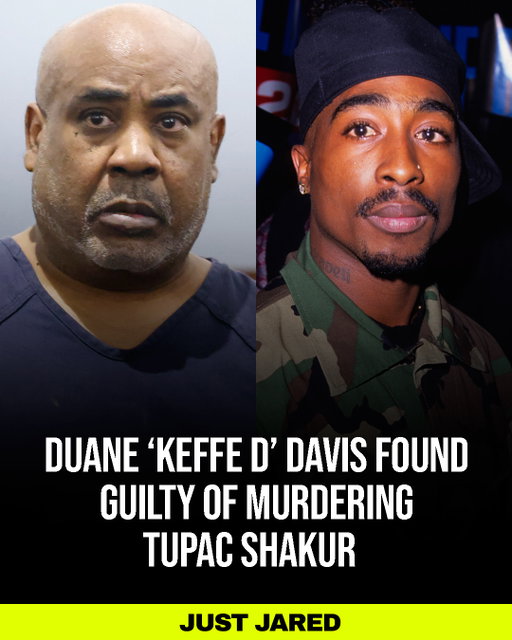 Duane ‘Keffe D’ Davis has been found guilty of murdering Tupac Shakur, nearly 30 years after the legendary rapper was fatally shot in 1996 near the Las Vegas Strip. Tap this post in the LINK IN BIO to find out more.
#Tupac
#TupacShakur
Photos: Getty, Steve Granitz Archive/WireImage