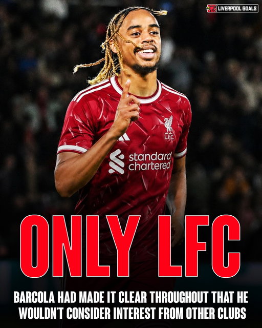 ❤️ Liverpool sources (via The Athletic) say that Bradley Barcola had made it clear throughout that his heart was set ONLY on ANFIELD and that he WOULDN’T consider interest from other clubs 😍🇫🇷 

You not only love to hear this but also it’s so lovely to see how loved he still is by the PSG fans who will continue to support him and think he can improve even more as a starter in the biggest games at Liverpool 🔥

📊 PolymarketPartner 

This is also such an interesting insight from Jim White speaking to Talk Sport he revealed ”Last night, I spoke to Nasser Al-Khelaifi, the president of PSG. [He said] Bradley Barcola is an amazing player, but our rule is that any player who doesn’t want to stay can leave.

He then said it took a while, but Mike Gordon [FSG President, now running football operations at LFC] was very professional and very direct, and that’s why we closed the deal together. I thank him for that. He also mentioned the new vice-chairman, Amit Bhatia, being helpful in closing the deal.” 👀 

SO WHO ELSE IS HYPED BARCOLA IS ACTUALLY FINALLY A LIVERPOOL PLAYER!! 🥳💃