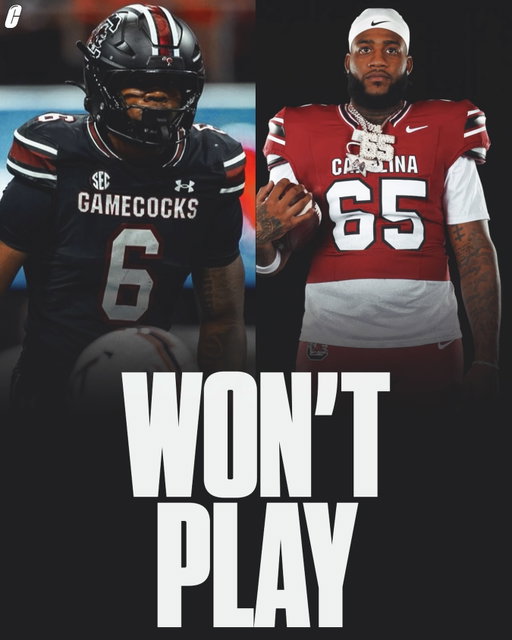 South Carolina coach Shane Beamer told ESPN he does not expect star DE Dylan Stewart (back) or prized LT transfer Jacarrius Peak (knee) to play against Kent State this weekend.

He added both are ramping up to return, as Peak will do “more this morning than he’d done all year” in practice.

(Via Pete Thamel)
