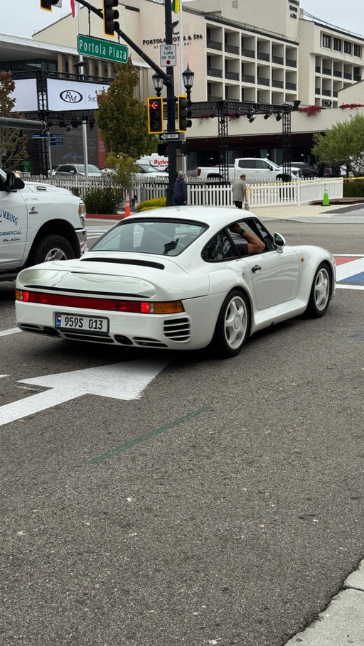 This Porsche 959 was spotted outside of RM Sotheby’s during Monterey Car Week! How much would you pay to own this piece of Porsche history?