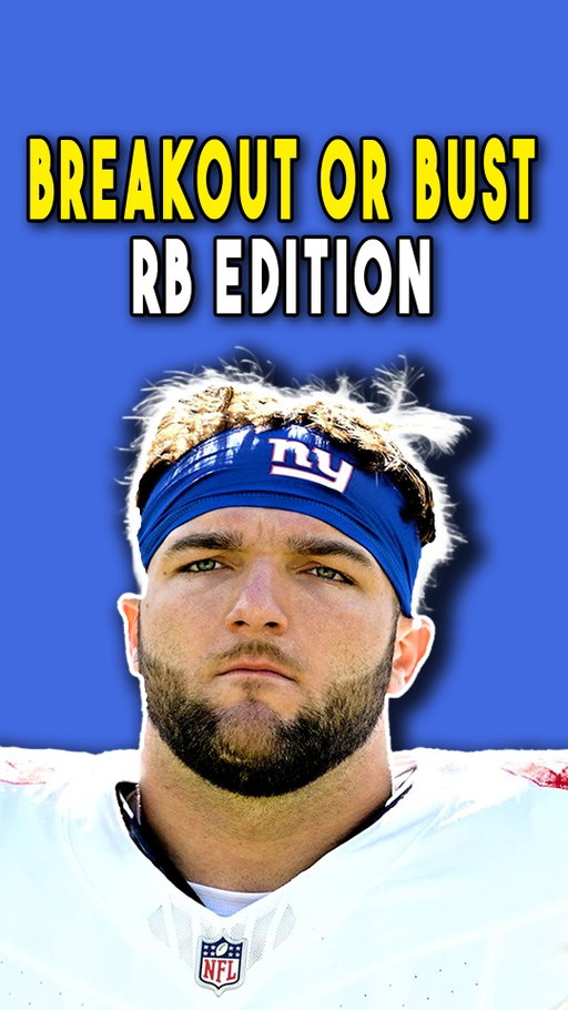 Breakout or Bust: Fantasy Running Backs

#fantasyfootball