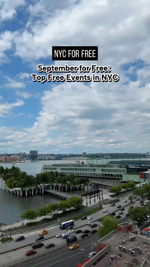 September for Free: Top Free Events in NYC

1️⃣ NYFW Free Fashion Pop-Ups (September 9-16): @calzedonia, @carolinaherrera, @Maybelline, @fragrancenet, @somaintimates & more to come! Pop-ups across Manhattan, mostly Meatpacking & Soho

2️⃣ US Open for All (September 10): Free grounds access during the day to watch tennis & enjoy activities at @usopen USTA Billie Jean King National Tennis Center

3️⃣ 100th Annual Feast of San Gennaro (September  17-27): NY’s famous festival in Little Italy @sangennaronyc: free parades, live music, + food & rides for purchase. Mulberry St between Canal & Houston, Little Italy, Manhattan

4️⃣ Global Citizen Festival (September 26): Take action to win free tix to see @glblctzn John Legend, Lauryn Hill & Wyclef Jean, Tomorrow x Together & more at Central Park Great Lawn

5️⃣ 25th Anniversary of 9/11 (September 11): NYers honor the lives of those lost: Tribute in Light, Table of Silence, NY Resounds Concert & more @911memorial

Plus:

📚 Brooklyn Book Festival (20-28): @bkbookfest Brooklyn Borough Hall
🧶 @thewoobles Pop Up Shop (4-7): 291 Grand St
🧼 @medicube_global_official Wellness Club X2 (10-12): 21 Greene St
✨ @illumination.nyc Light Art Festival (17-19): Wagner Park
🚌  @nytransitmuseum Bus Festival (19):Brooklyn Bridge Park (Emily Warren Roebling Plaza)

& so much more. Follow @nyc_forfree for free things to do every day!

#nycforfree #september2026 #nyfw