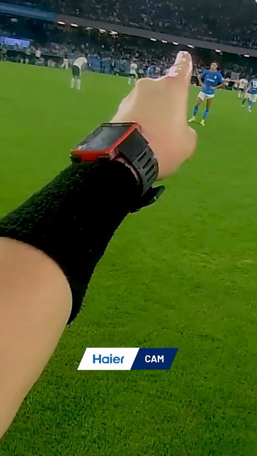 Haier-CAM of #NapoliComo 👀🔥

#HaierCam
