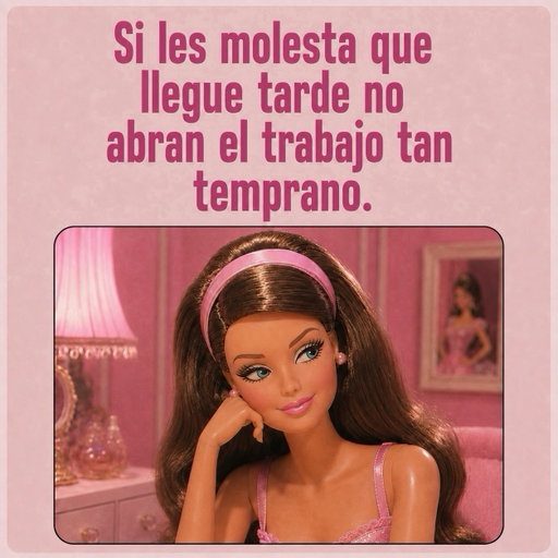 Y si mejor abrimos cuando yo llegue?