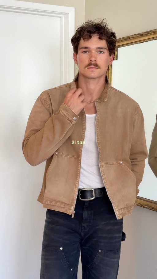 This jacket is a game changer - the buckle back on a detroit style jacket is next level @ondastudios.co