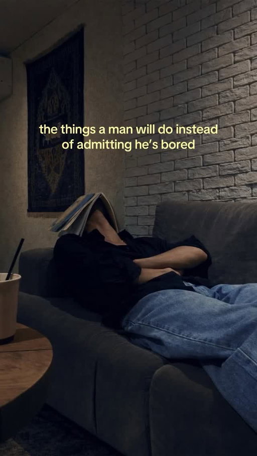 he’s not bored. he’s just somehow three hours deep into something nobody asked him to do 😭 #ad #men #hobby #trove #boredom