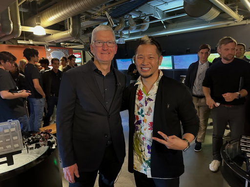 Thank you for the past 15 years @apple Tim Cook! AirPods, Apple Watch, Apple Silicon and Vision Pro were some of the highlights for me. Plus, matching employee donations for up to $10K per employee was never done until you got there. It was a more open and kinder Apple with you and that matters. See you at Apple Park!