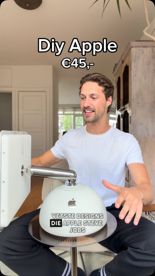 Mooiste design van Apple ooit🤩 

Soort oldtimer onder de computers ;)

#diy #apple #tip #tips