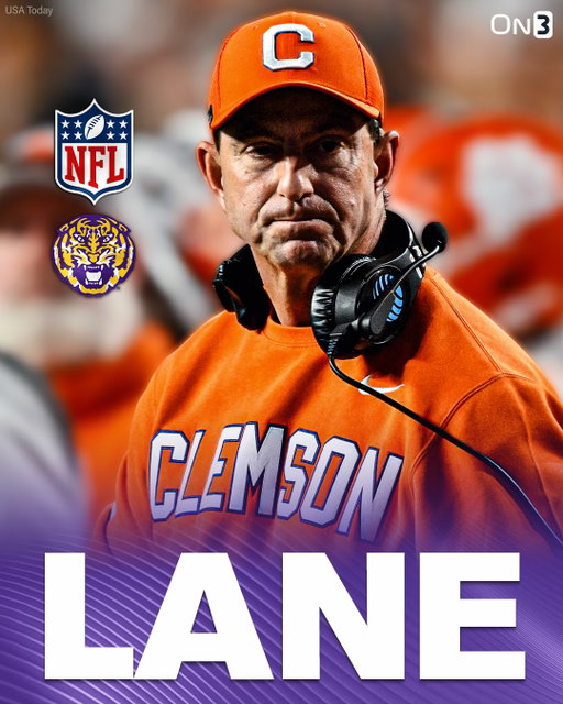 Clemson’s Dabo Swinney on preparing for LSU and potentially former NFL players👀

Follow @On3 for the BEST of College Sports
