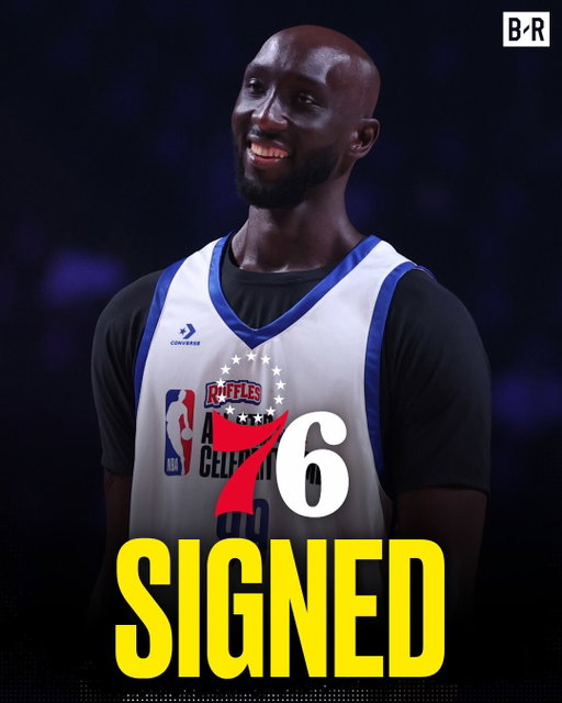 🚨 Tacko Fall has signed with the 76ers

He’s back in the NBA for the first time since 2022 🔥