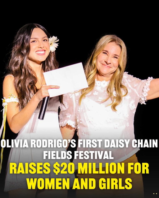 Net proceeds from the festival benefit Rodrigo’s Daisy Chain Fund and its nonprofit partners, which work to advance and advocate for women and girls. You can learn more about the organizations at the link in bio 🌼