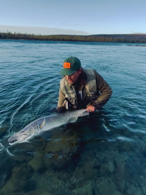 Soon it will be that time of year again on the Leaf River, when we target those big, kyped Atlantic salmon. Marc Leblanc has been busy tying his Royal Picasse Hooké, a fly he created especially for us.

It has proven to be an incredible fly on the Leaf River, bringing some of the biggest Atlantic salmon my friends and I have ever landed to hand.

Thanks, Marc! We can’t wait to get these in the water and see what the river has in store for us this year.
…
Bientôt, ce sera de nouveau cette période de l’année sur la rivière aux Feuilles, alors qu’on partira à la recherche de ces gros saumons atlantiques mâles. Marc Leblanc s’est remis à l’étau pour créer ses Royal Picasse Hooké, spécialement conçues pour nous.

Cette mouche a déjà fait ses preuves sur la rivière aux Feuilles, nous permettant, à mes amis et moi, de capturer certains des plus gros saumons atlantiques de notre vie.

Merci Marc! On a vraiment hâte de mettre ces mouches à l’eau et de voir ce que la rivière nous réserve cette année.