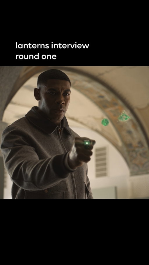 Lanterns recruiter approved. 
#Lanterns #JohnStewart #AaronPierre