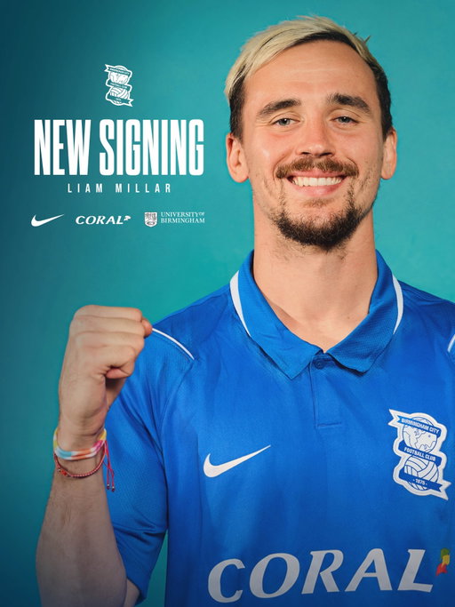We are delighted to confirm the signing of Liam Millar on a season-long loan from Hull City. ✍️

The 26-year-old winger arrives at St. Andrew’s @ Knighthead Park with significant experience at both club and international level and will add further depth to Chris Davies’ attacking options.

Millar joins Blues after playing a key role in Hull City’s promotion to the Premier League last season, making 38 appearances and contributing three goals and five assists as the Tigers secured promotion through the Championship play-offs.

He has also made an impressive start to the new campaign, featuring in Hull’s opening-day victory over Manchester United before scoring the decisive goal in their 1-0 win over Coventry City last weekend.

The Canada international has earned 44 caps for his country and was part of their squad at this summer’s FIFA World Cup, featuring in three of their five matches as Canada reached the last 16.

“Liam is a proven Championship performer who has significant experience at this level,” said Blues boss Chris Davies.

“It was an area of the pitch where we wanted to strengthen, and Liam fits the profile we were looking for. He has shown consistently that he can perform in the Championship and contribute to successful teams, and he also has a wealth of experience from his international career.

“He’s had a really strong start to this season as well, so he comes here in good form and with a real appetite to want to come and play for Birmingham City.

“We’re delighted to have him on board and are looking forward to working with him.”
