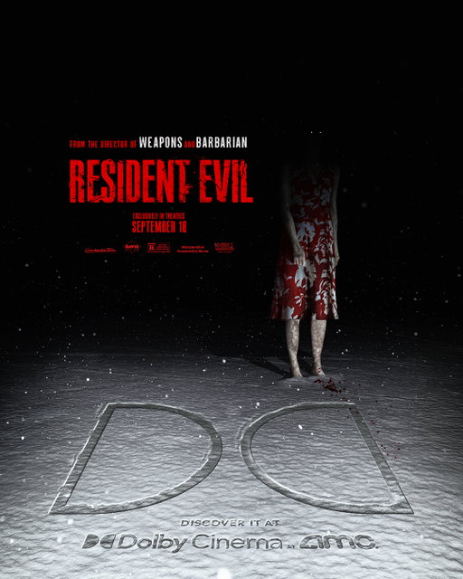 We’re getting chills…
We’ve got chills.
Chilling…

From the mind of Zach Cregger, director of Weapons and Barbarian. Discover #ResidentEvil in #DolbyCinema at #AMCTheatres September 18. Tickets on sale now!