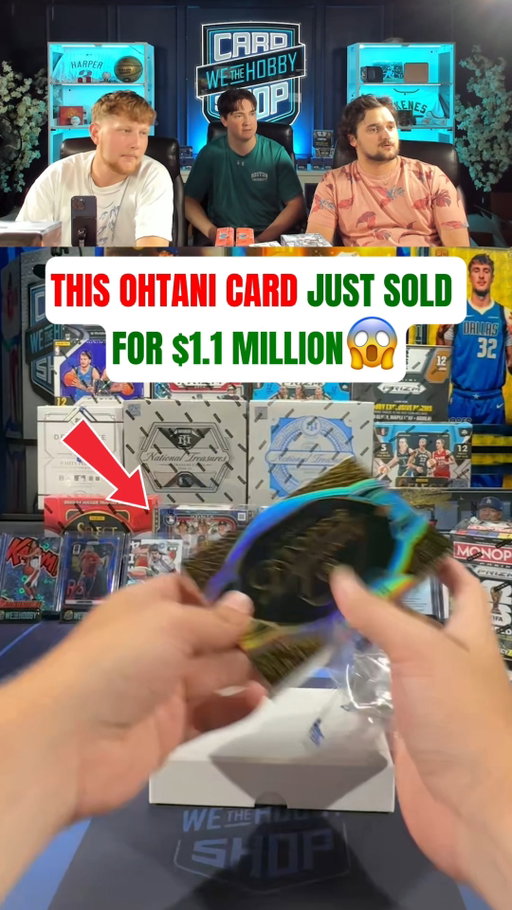 Who remembers this NUKE we pulled back in July? Well it just sold on auction for $1,140,000🤯 

This sale marks Shohei Ohtani’s 6th highest sports card sale EVER. It’s also the SECOND TIME WeTheHobby has pulled a Top 12 Ohtani card sale, in the LAST YEAR👀 

Congratulations to the new owner of this grail🔥

#mlbcards #toppschrome #whodoyoucollect #baseballcards #sportscards #cardpull #1of1 #shoheiohtani #ohtani #shohei #ladodgers #losangelesdodgers #thehobby #cardcollector