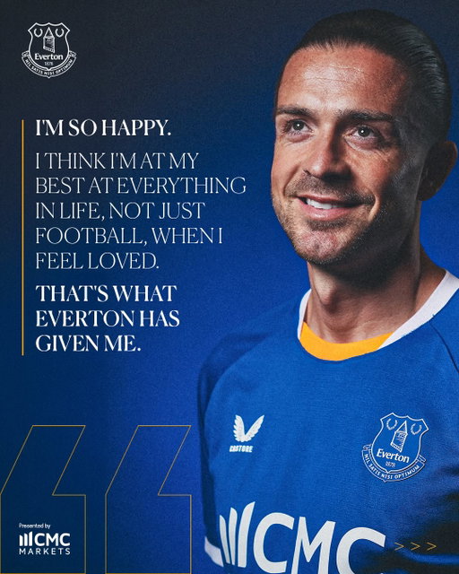 "It's just pure love." 💙

Jack Grealish on why he joined the Toffees (again)...
