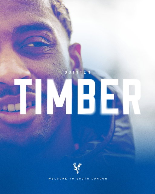 Timber is next.

We are delighted to confirm the signing of Netherlands international Quinten Timber ❤️💙