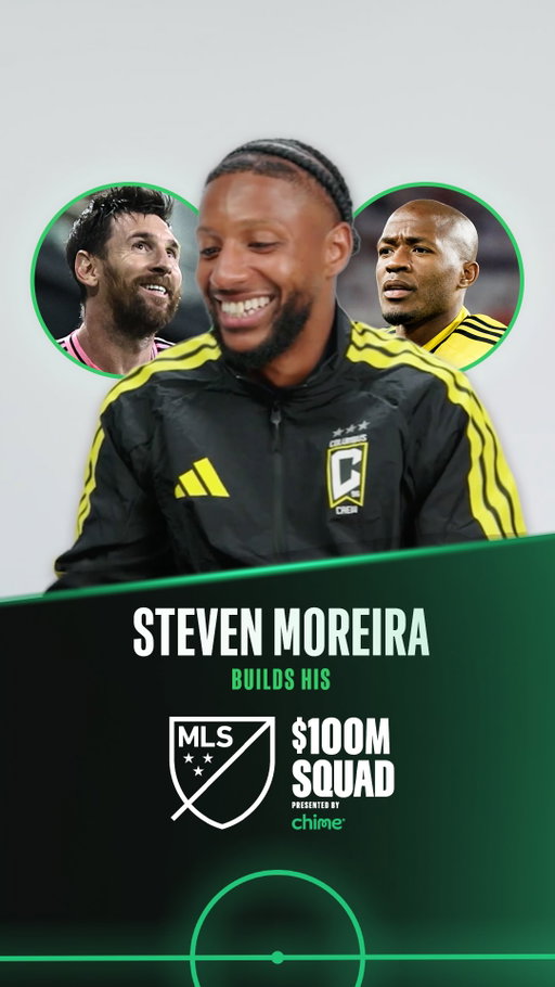 From Leo Messi to Darlington Nagbe, Steven Moreira’s dream team has range. 

This is $100M Squad pres. by @chime. 💰