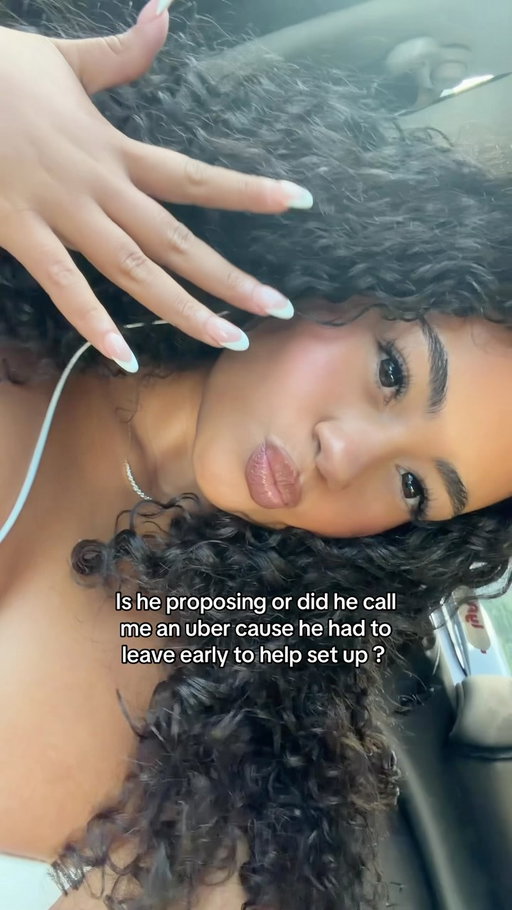 A women’s intuition 🤭 he’s also not usually that happy before a work thing lmao