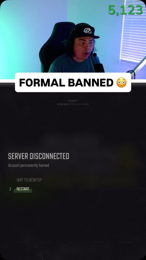 FormaL got banned for frying too hard 😳

#optic #cod #gaming #mw4 #modernwarfare