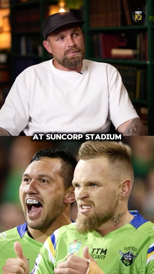 Jordan Rapana hit the 🥺

#NRL #RugbyLeague @jordoboorr