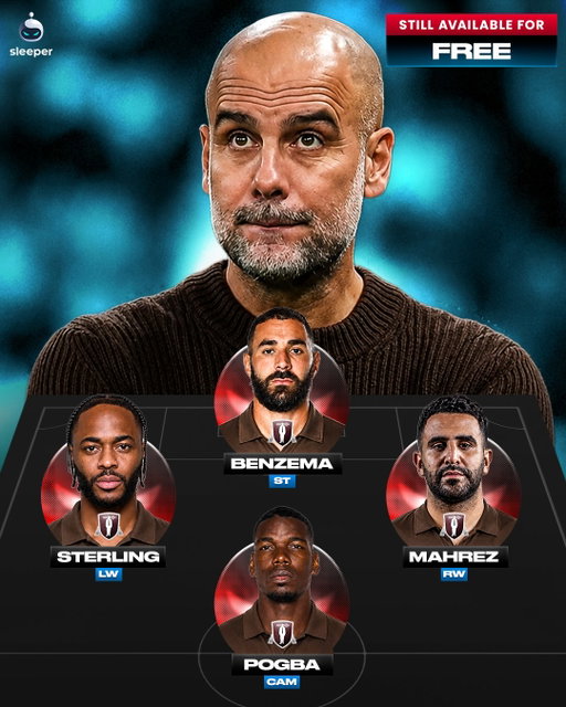 This front four is still searching for a home… 🥲

The transfer window is now SHUT, but Benzema, Raheem Sterling, Riyad Mahrez and Paul Pogba are free agents… this attack might be better than Spurs’ big rebuild! 😅

We know Pep Guardiola wants a rest, but he is also without a club. 

All jokes aside, just look at how transfemarkt predicted their peak career values… it’s so sad to see such big declines. Where should these players go next? 🤔

#manchesterunited #manchestercity #realmadrid #liverpool