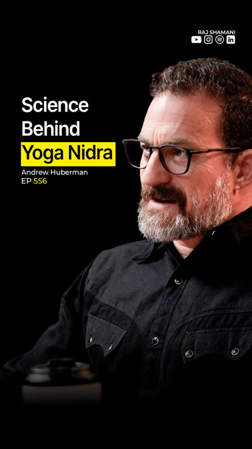 Andrew Huberman is a neuroscientist and professor at Stanford University, where his research focuses on the brain, nervous system, behavior, and human performance. His work explores how neuroscience can help us better understand stress, focus, learning, sleep, motivation, and emotional regulation.

He is also the host of @hubermanlab, a popular science and health podcast where he breaks down research from neuroscience, psychology, and physiology into practical ideas for everyday life. His conversations cover topics ranging from optimizing performance and building habits to understanding anxiety, sleep, and the mechanisms of the brain.

Through his academic research and public work, Huberman has become one of the most recognizable science communicators in the world. His approach focuses on understanding how the brain and body work and how that knowledge can be applied to perform better, manage pressure, and build long-term resilience.

In Today’s Episode, He Talks About Why he recommends yoga nidra to everyone

#yoganidra #andrewhuberman #health #rajshamani #figuringout