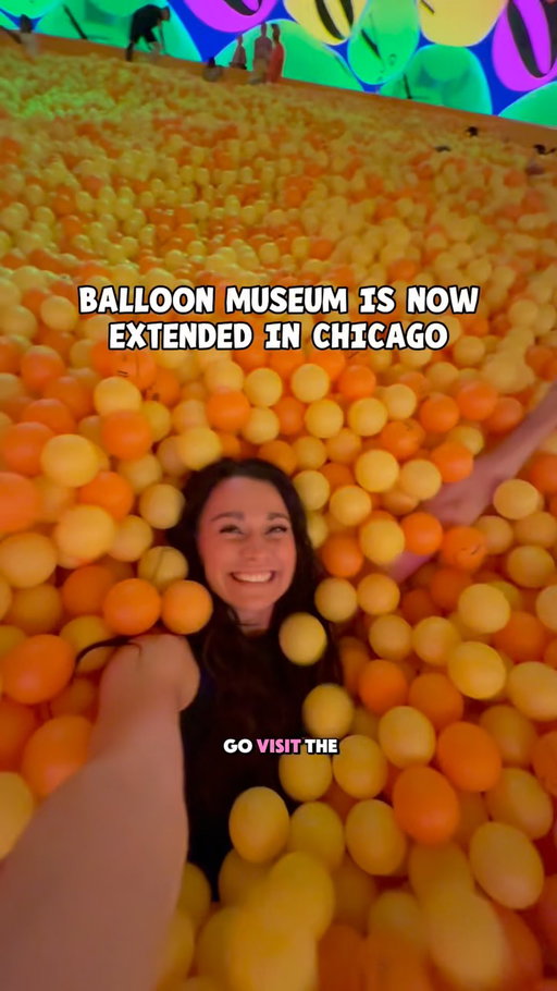 BALLOON MUSEUM JUST ANNOUNCED NEW DATES IN CHICAGO

Don’t miss the @balloon_museum’s EmtionAir exhibit while it’s still here!

The museum is full of impressive light displays, interactive installations, huge inflatable art works, a ball pit, and more 🎈

It’s family-friendly and fun for all ages!

New dates added so definitely get your tickets soon 🎟️

📍2828 N Pulaski Road

#chicago #thingstodoinchicago #chicagobucketlist