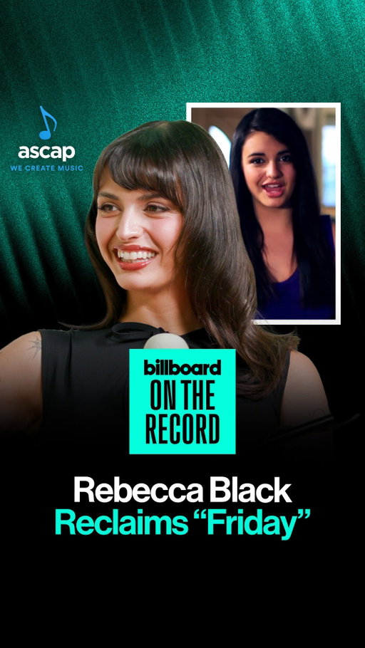 Is there such a thing as bad virality? 

Season 3 of Billboard On The Record kicks off with singer-songwriter Rebecca Black, 15 years after the release of her viral hit “Friday.” She sits down with host @wordsbykristin to talk about going viral at such a young age, navigating a music industry that has changed around her and what to expect from her upcoming album, ‘Age of the Exhibitionist.’

Out now on Spotify, Apple Podcasts & YouTube — link in bio! 🎧

This episode is sponsored by @ascap #ASCAP