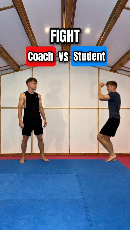 Student vs coach fight…