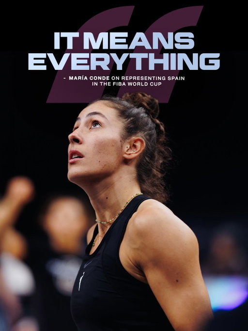 Ready for the world stage! 🌍 @mariaaconde97 shares some thoughts ahead of her first FIBA Women’s World Cup. #FIBAWWC